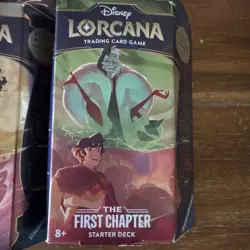 Disney Lorcana The First Chapter Set Of 3 Starter Decks Brand New Sealed - Image 4