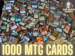 1000+ MAGIC THE GATHERING MTG BULK LOT INSTANT COLLECTION WITH RARES AND FOILS! - Image 1