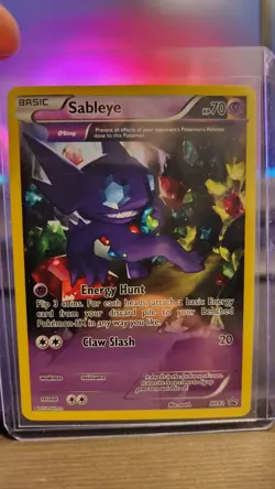 Pokemon TCG Sableye XY Black Star Promos Holo Card XY92 2015 NM/LP - Image 1