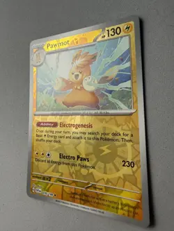 Pokemon TCG * Scarlet & Violet * 76/198 Pawmot REVERSE HOLO RARE * FRESH PK - Image 2