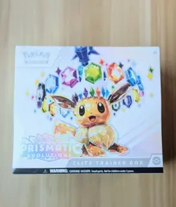 Prismatic Evolutions Elite Trainer Box SEALED [Pokemon, ETB, New & Unopened] - Image 1