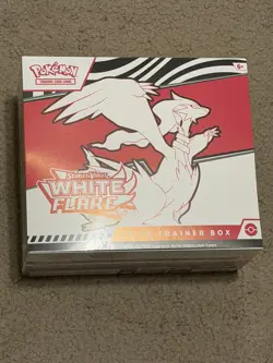 Pokemon TCG: Scarlet & Violet - WHITE FLARE Elite Trainer Box FACTORY SEALED ETB - Image 1