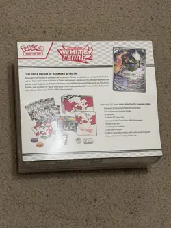Pokemon TCG: Scarlet & Violet - WHITE FLARE Elite Trainer Box FACTORY SEALED ETB - Image 2