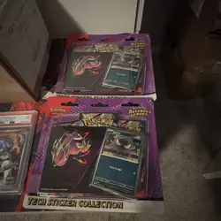 Pokemon Mega Evolution Ascended Heroes Tech Sticker Collection Lot of 2 NEW - Image 1