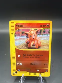 Vulpix 136/165 Expedition Base Set Reverse Holo Pokemon TCG! RARE OLD! - Image 2