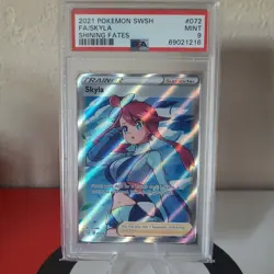 2021 POKEMON SWORD & SHIELD SHINING FATES #072 FULL ART/SKYLA PSA 9 - Image 1