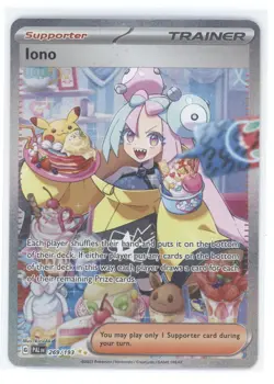 2023 Pokemon S&V Paldea Evolved Iono Secret Rare #269/193 - Image 1