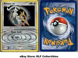 2009 Pokemon, Platinum Arceus, #AR5 Arceus, Holo Rare - Image 1