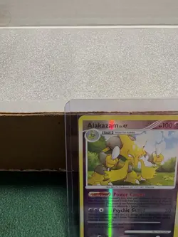 Pokemon TCG: Alakazam #2/123 Mysterious Treasures Reverse Holo, LP - Image 2