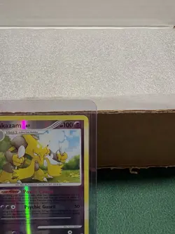 Pokemon TCG: Alakazam #2/123 Mysterious Treasures Reverse Holo, LP - Image 3