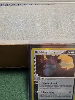 Pokemon TCG: Nidoking #6/101 Holo Rare EX Dragon Frontiers (Delta Species), LP - Image 2