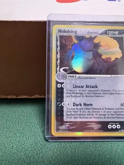 Pokemon TCG: Nidoking #6/101 Holo Rare EX Dragon Frontiers (Delta Species), LP - Image 5
