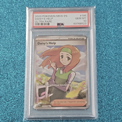 PSA 10 2023 DAISY'S HELP 195/165 POKEMON SCARLET & VIOLET 151 MEW EN Free Ship - Image 3
