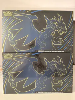 Pokemon TCG 2 Sealed Mega Charizard X EX Ultra Premium Collection Boxes - Image 1