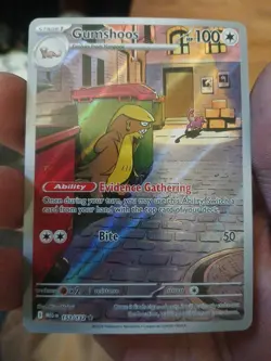 Pokemon TCG Gumshoos 153/132 Mega Evo IR PAK FRSH 🔥 THE TRUMSTR 🔥 MINTY MINT - Image 1