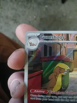 Pokemon TCG Gumshoos 153/132 Mega Evo IR PAK FRSH 🔥 THE TRUMSTR 🔥 MINTY MINT - Image 3