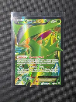 Pokemon Virizion EX 96/101 Plasma Blast Full Art Ultra Rare Holo 170 HP - Image 1