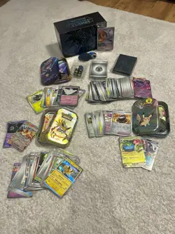 Pokemon TCG Bundle – Phantasmal Flames ETB + Kanto & Prismatic Mini Tins + EX - Image 1
