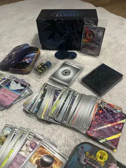 Pokemon TCG Bundle – Phantasmal Flames ETB + Kanto & Prismatic Mini Tins + EX - Image 2