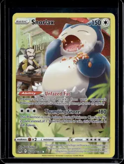 Pokemon SWSH11: Lost Origin Trainer Gallery Snorlax TG10/TG30 - Image 1