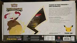 Pokemon TCG 25 Celebrations Premium Figure Collection Pikachu VMAX Box TEAR 820650809408 - Image 3