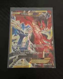 Pokemon Yveltal EX XY150a Full Art Ultra Rare Black Star Promo - Image 1