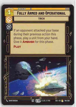 Secrets of Power Rare Normal 194/264 Fully Armed and Operational - Image 1