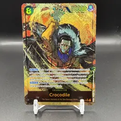 OP14-120 Crocodile The Seven Warlords SEC Alt Art One Piece - Image 1