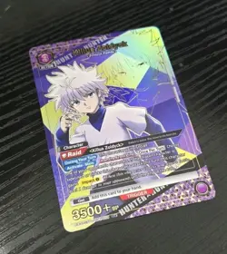 Killua Zoldyck (R*) UNION ARENA HXH HTR-2-059 Parallel ENGLISH - Image 2