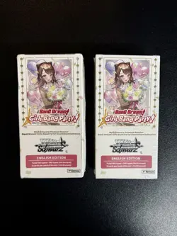 BanG Dream Girls Band Party Premium Booster Box Weiss Schwarz Lot Of 2! - Image 1