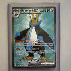 Empoleon EX Illustration Rare Holo Phantasmal Flames Pokemon TCG Card 114/094 - Image 1