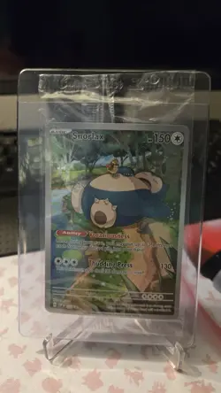 Pokemon: Snorlax SVP 051 Pokemon 151 ETB Black Star Promo Card SEALED - Image 1