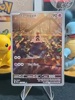 Pokemon TCG - Sandygast 214/193 SV Paldea Evolved Illustration Rare Card (NM) - Image 1