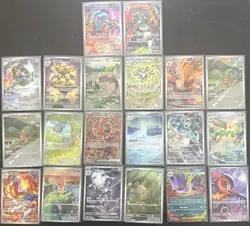 Pokemon TCG 20 Foil Full Art Card Lot Sword & Shield Scarlet & Violet Charizard - Image 1