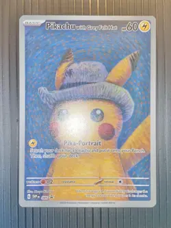 Pikachu with Grey Felt Hat 085 Sv: Scarlet & Violet Promo Cards Mint - Image 2