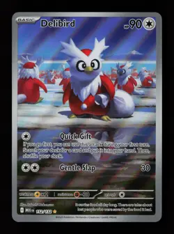 Delibird 152/132 Holo ME01: Mega Evolution Pokemon Card - Image 1