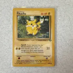 Pokemon Pikachu Base Set Common 50 HP 60/64 Nintendo 1999 Pokemon TCG Card - Image 1