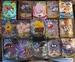 Lot Of 15 Pokemon Topps Cards ALL Holo Foil Cards 🔥 No Duplicates - Image 1