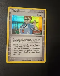 Scott 81/108 Reverse Holo EX Power Keepers Pokemon Card - Image 1