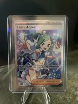 Pokemon TCG Lisia's Appeal Full Art Holo Ultra Rare Card 234/191 Surging Sparks - Image 1