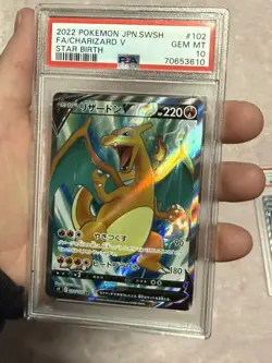 PSA 10 Pokemon Card Charizard V 102/100 SR Star Birth 2022 Full Art Japan💎 - Image 3