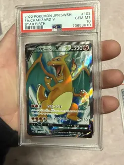 PSA 10 Pokemon Card Charizard V 102/100 SR Star Birth 2022 Full Art Japan💎 - Image 5