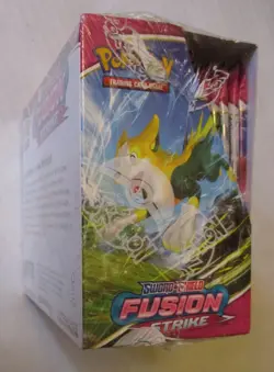 Pokemon TCG Sword & Shield Fusion Strike SEALED BOOSTER BOX 36 Packs Cards 2021 - Image 4