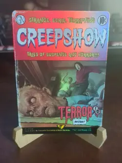MTG: Terror BORDERLESS FOIL #750, NM Secret Lair Drop Creepshow Black Card!! - Image 1