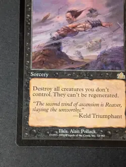 MTG Card - 1x Plague Wind - Prophecy - NM - Vintage - Magic The Gathering #74 - Image 3