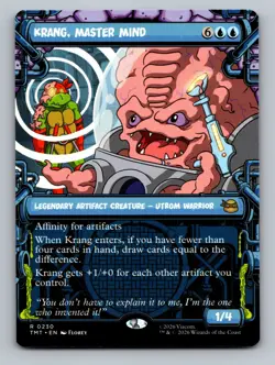 Krang, Master Mind (Showcase) R Teenage Mutant Ninja Turtles 230 NM - Image 1