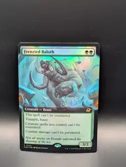 MTG - Frenzied Baloth - FOIL EXTENDED ART - Creature (Beast) - EOE #342 - Rare - Image 1