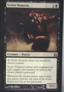 Sewer Nemesis - Commander: #98, Magic: The Gathering Lp C287 - Image 1