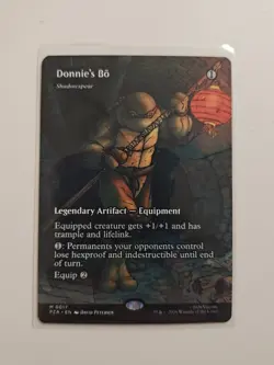 Donnie's Bo - Shadowspear (Borderless) Teenage Mutant Ninja Turtles Regular - Image 1