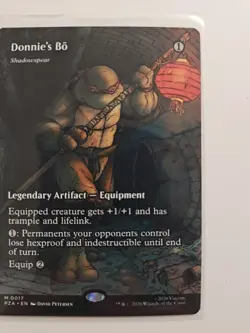 Donnie's Bo - Shadowspear (Borderless) Teenage Mutant Ninja Turtles Regular - Image 2